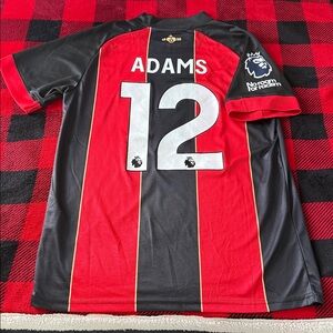AFC Bournemouth #12 Tyler Adams 2024-25 Umbro Home Premier League Jersey